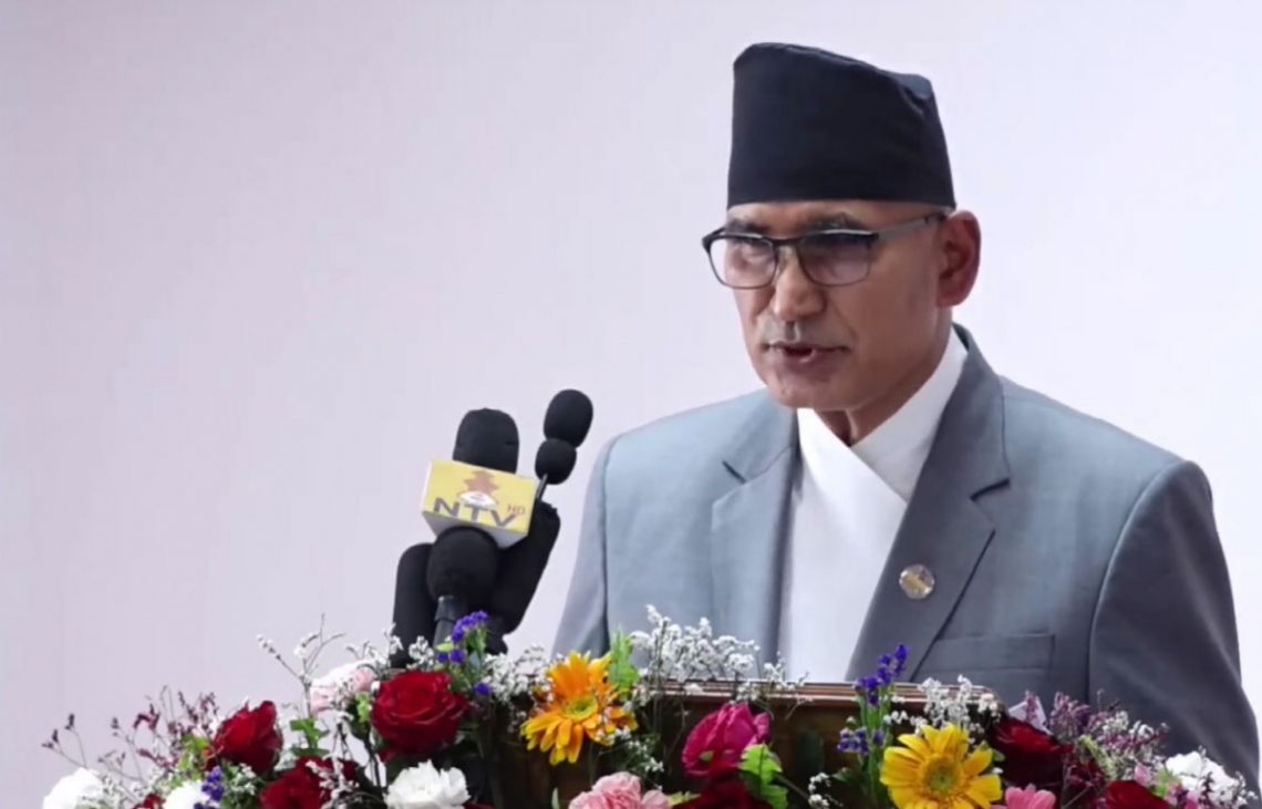 अर्थमन्त्री विष्णु पौडेलद्वारा २०७८/०७९ को बजेट प्रस्तुत