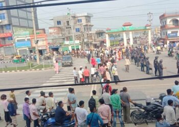 बिरामी मृत्यु प्रकरण : धनगढीमा प्रदर्शन र चक्काजाम