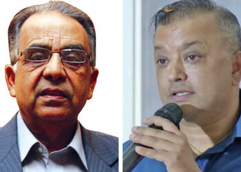 दमननाथ ढुंगानाले संविधान माओवादी खुशी पार्न ल्याएको भनेपछि गगन थापाले गरे प्रतिवाद