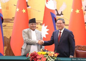 नेपाल र चीनबीच १३ बुँदे समझदारी