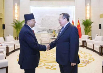 शंकर पोखरेलले सीपीसीका विदेश विभाग प्रमुखलाई भने-नेपालको नयाँ नक्सामा चीनको साथ चाहन्छौं