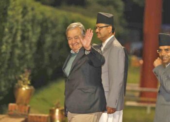 नेपाल भ्रमण पूरा गरी फर्किए महासचिव गुटेरेस