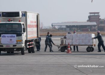 कोरोना भाइरसविरुद्धको ४० लाख मात्रा डोज खोप खेर जाँदै