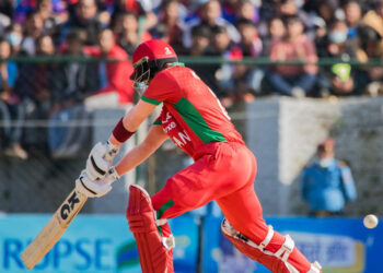 सुपरओभरमा पुगेको खेलमा नेपाल ओमानसँग पराजित