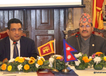 नेपाल र श्रीलंकाका विदेशमन्त्रीबीच सार्क र बिमस्टेकलाई बलियो बनाएर लैजानेबारे छलफल