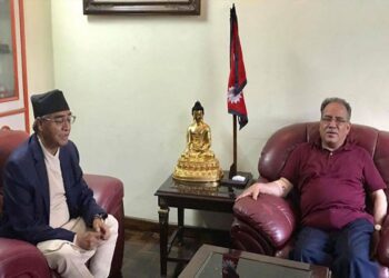 राष्ट्रिय सभाको सिट बाँडफाट बारे कांग्रेस र माओवादीबीच छलफल