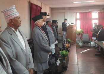 उच्च अदालतका ३९ न्यायाधीशले लिए शपथ