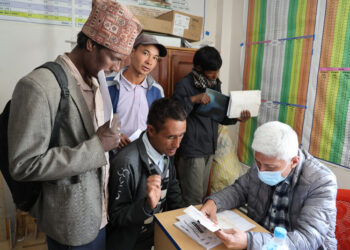 गमगढीमा निःशुल्क स्वास्थ्य शिविर, दुई हजार एक सय लाभान्वित