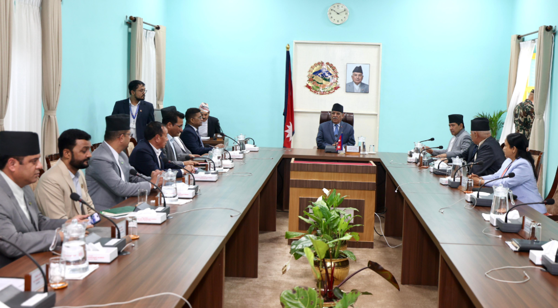 सरकारको नीति तथा कार्यक्रम पारित गर्न सिंहदरबारमा मन्त्रिपरिषद् बैठक