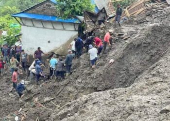 तनहुँमा पहिरोले पुरिएका तीनै जनाको शव भेटियो