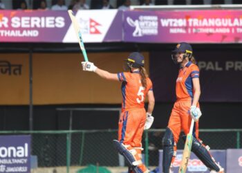 महिला टी-२० आई शृंखला : नेदरल्याण्ड्सले नेपाललाई दियो बलियो लक्ष्य