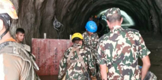 चिलिमे सुरुङमा भेटिएका शव बाढीको प्रारम्भिक प्रहारबाट प्रभावित भएको अनुमान